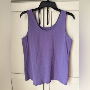 EUC J.Jill Lavender Perfect Tank Top SZ 1X